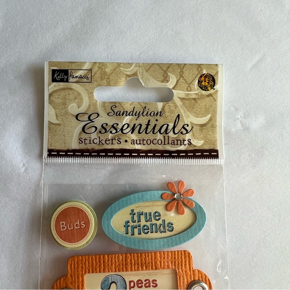 NWT Sandylion Essentials Dimensional Two-of-a-Kind Sticker Set - Picture 4 of 5